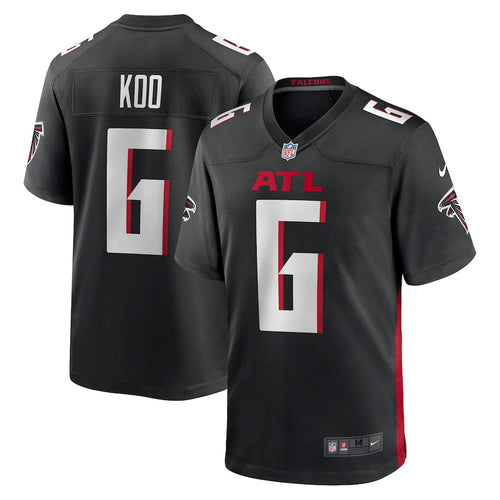 Younghoe Koo Atlanta Falcons Official NFL Nike Jersey Black