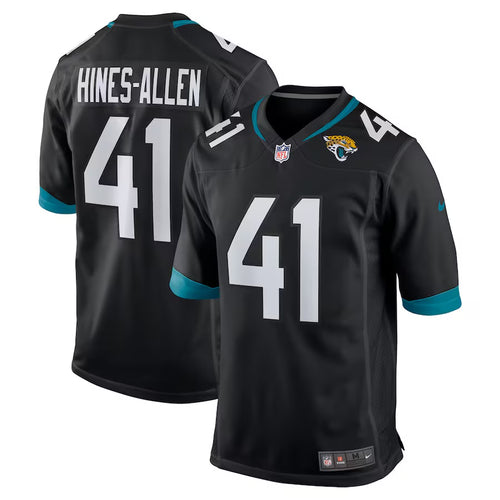 Josh Hines - Allen Jacksonville Jaguars official NFL Nike Jersey black