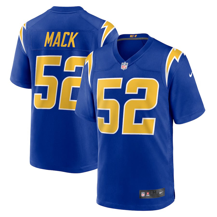 Khalil Mack Los Angeles Chargers Official NFL NIKE Jersey