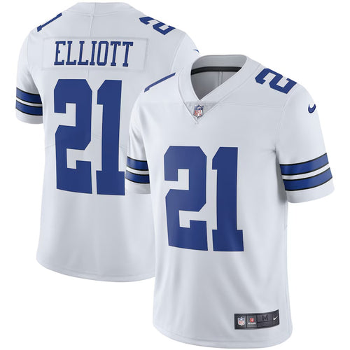 Ezekiel Elliott Dallas Cowboys Official NFL Nike Jersey white