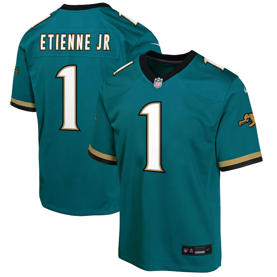 Travis Etienne Jr. Jacksonville Jaguars official NFL Nike Jersey