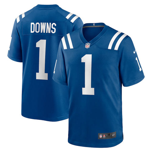 Joshua Downs Indianapolis Colts Official NFL Nike jersey Blue