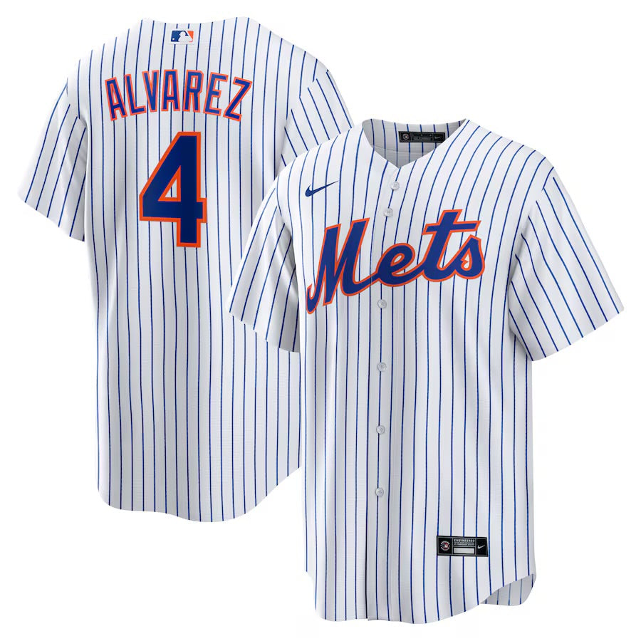 Francisco Álvarez New York Mets Official MLB Jersey Nike