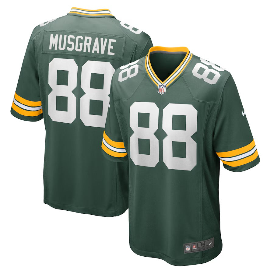 Luke Musgrave Green Bay Packers Official NFL Nike Jersey