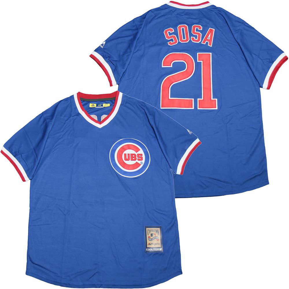 Sammy Sosa Chicago Cubs Jersey Cooperstown Collection Majestic