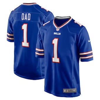 Buffalo Bills #1 DAD Official NFL NIKE Jersey