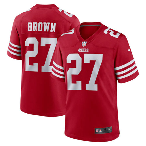 Ji'Ayir Brown San Francisco 49ers Official NFL Nike Jersey