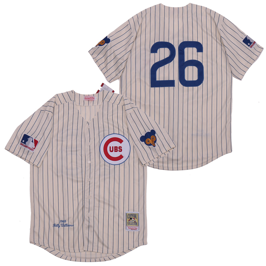 Billy Williams Chicago Cubs Jersey 1969 Cooperstown Collection Mitchell & Ness