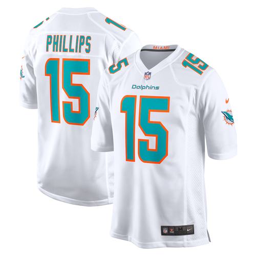 Jaelan Phillips Miami Dolphins Official NFL Nike Jersey White