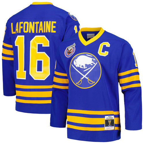 Pat LaFontaine Buffalo Sabres Jersey Mitchell & Ness