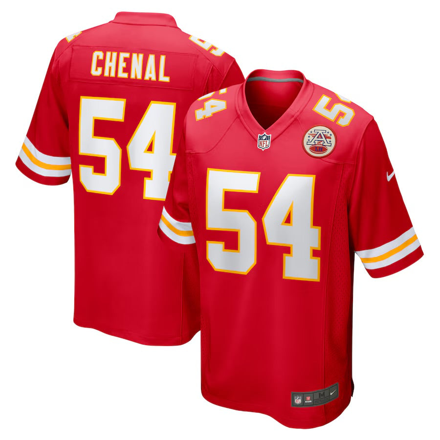 Leo Chenal Kansas City Chiefs official NFL Jersey Nike