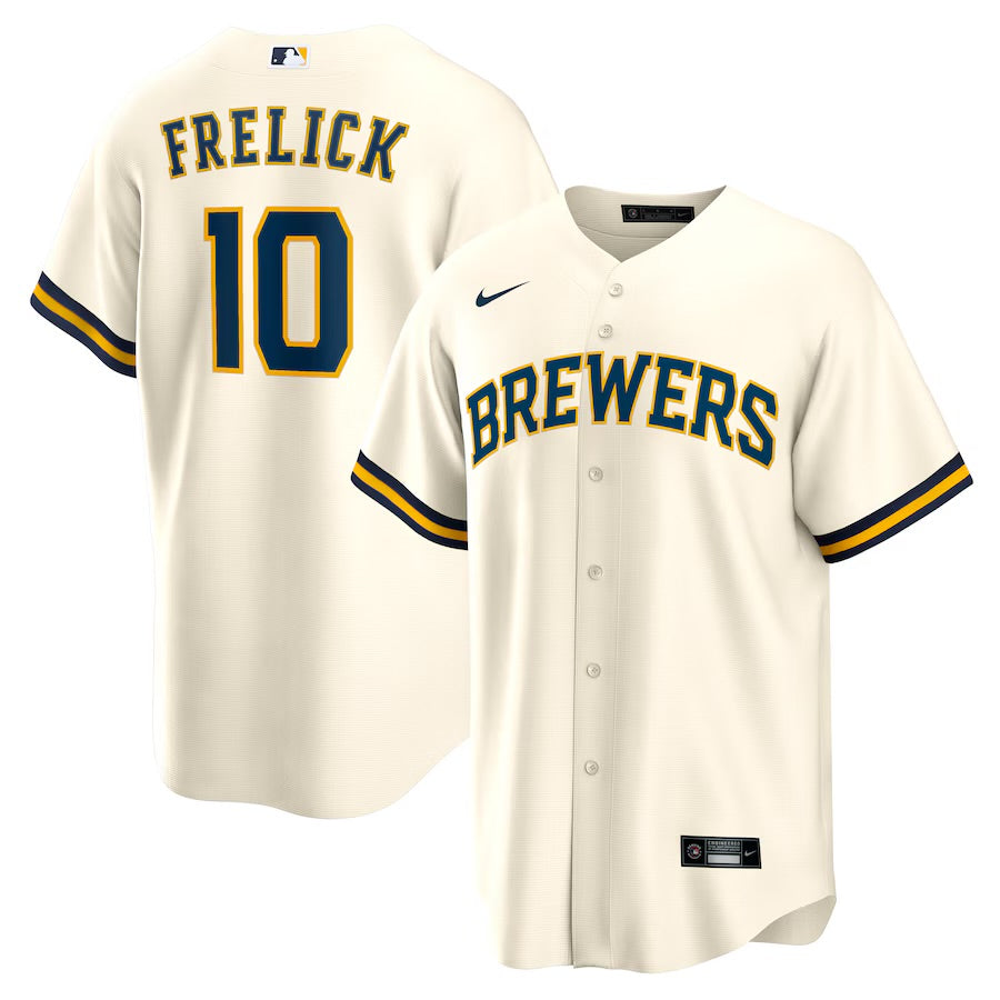 Sal Frelick Milwaukee Brewers Official MLB Jersey