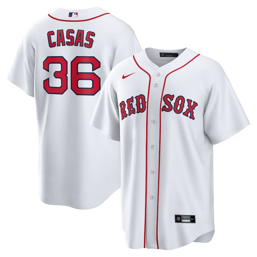 Triston Casas Boston Red Sox official MLB Nike Jersey