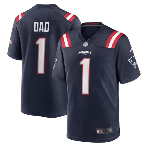 Number # 1 DAD New England Patriots official NFL Jersey Nike