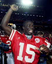 Tommie Frazier Nebraska Cornhuskers Official NCAA Adidas Jersey