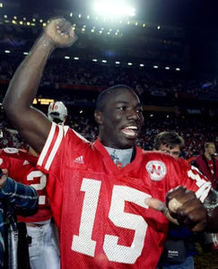 Tommie Frazier Nebraska Cornhuskers Official NCAA Adidas Jersey