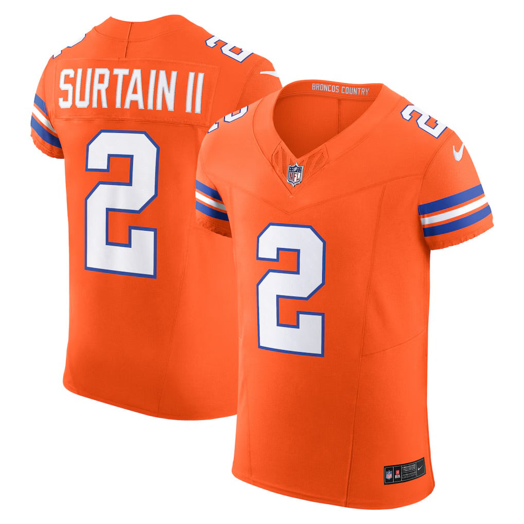 Patrick Surtain II YOUTH KIDS Denver Broncos Official NFL Nike Jersey