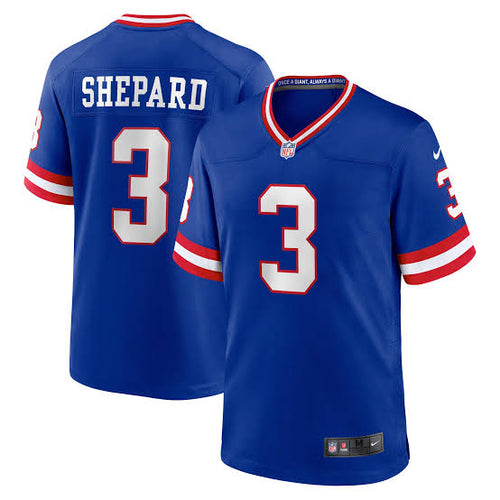Sterling Shepard New York Giants Official NFL Nike Jersey Classic blue