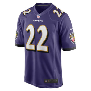 Derrick Henry Baltimore Ravens Official  NFL Jersey Nike purple