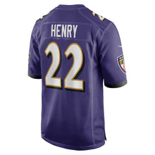 Derrick Henry Baltimore Ravens Official  NFL Jersey Nike purple