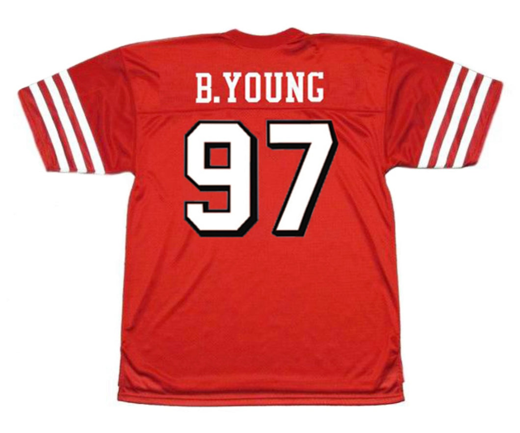 Bryant Young San Francisco 49ers Jersey 1994 Mitchell & Ness