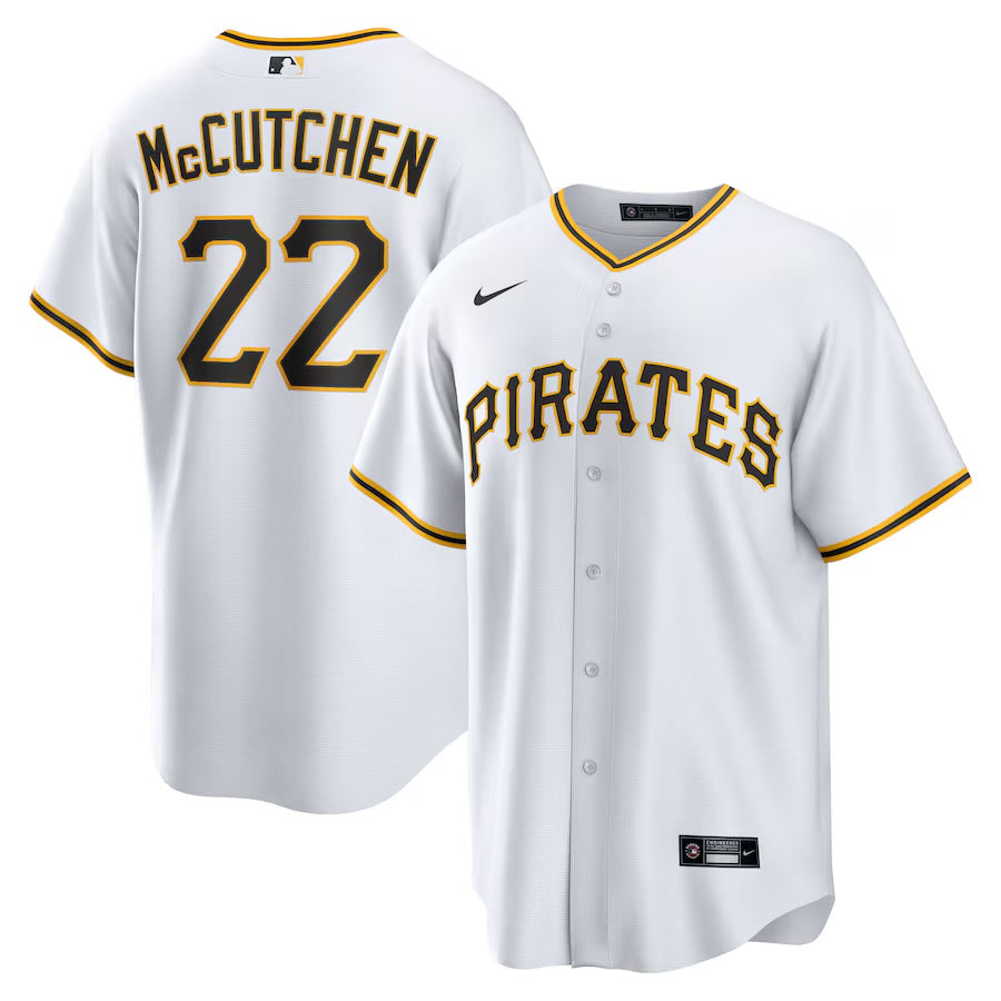 Andrew McCutchen Pittsburgh Pirates Official MLB NIKE Jersey white