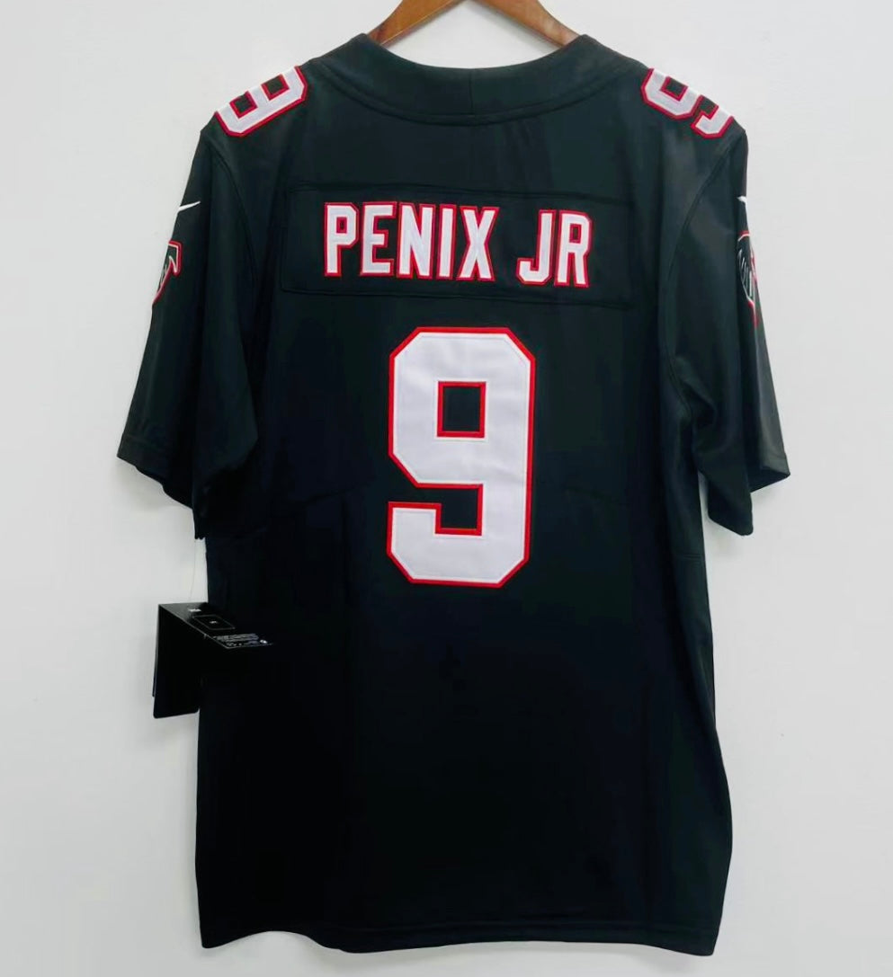 Michael Penix Jr.  Youth Kids Atlanta Falcons Official NFL Nike Jersey black