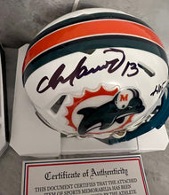 Dan Marino Autographed Miami Dolphins Mini Helmet with COA