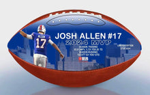 Josh Allen Buffalo Bills Limited Edition 2024 MVP collectors football