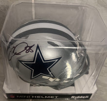 CeeDee Lamb Autographed Dallas Cowboys Mini Helmet with COA Photo signing