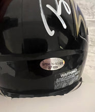 Roquan Smith Autographed Baltimore Ravens Mini Helmet with COA & Photo Signing