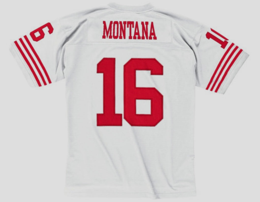 Joe Montana San Francisco 49ers official Jersey Mitchell & Ness