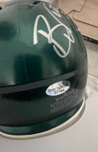 Brian Westbrook & Donovan McNabb Autographed Philadelphia Eagles Mini Helmet with COA Photo signing