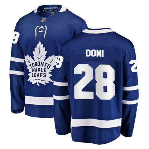 Tie Domi Toronto Maple Leafs Customized Official NHL Adidas Jersey