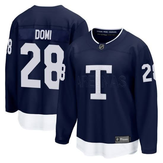 Tie Domi Toronto Maple Leafs Customized Official NHL Jersey