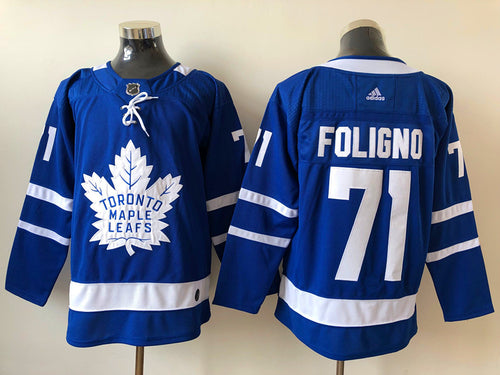 Nick Foligno Toronto Maple Leafs Official NHL Adidas Jersey