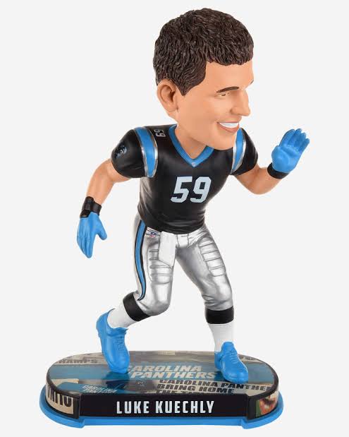 Luke Kuechly Carolina Panthers Bobblehead Forever Collectibles