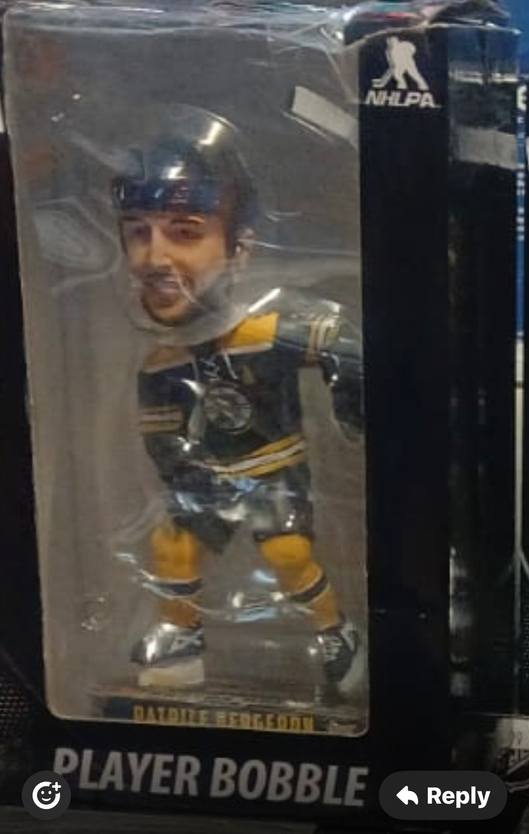 Patrice Bergeron Boston Bruins Bobblehead FOCO Forever Collectibles