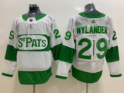 William Nylander Toronto Maple Leafs Official NHL Adidas Jersey St. Patrick’s Day