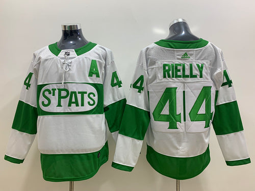 Morgan Rielly Toronto Maple Leafs St. Pats St. Patrick’s Day Official NHL Adidas Jersey