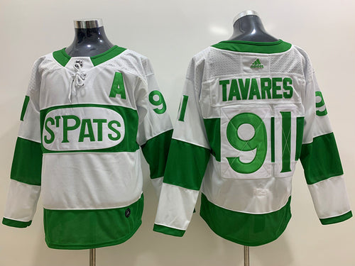 John Tavares Toronto Maple Leafs Official NHL Adidas Jersey St. Pats St. Patrick’s Day