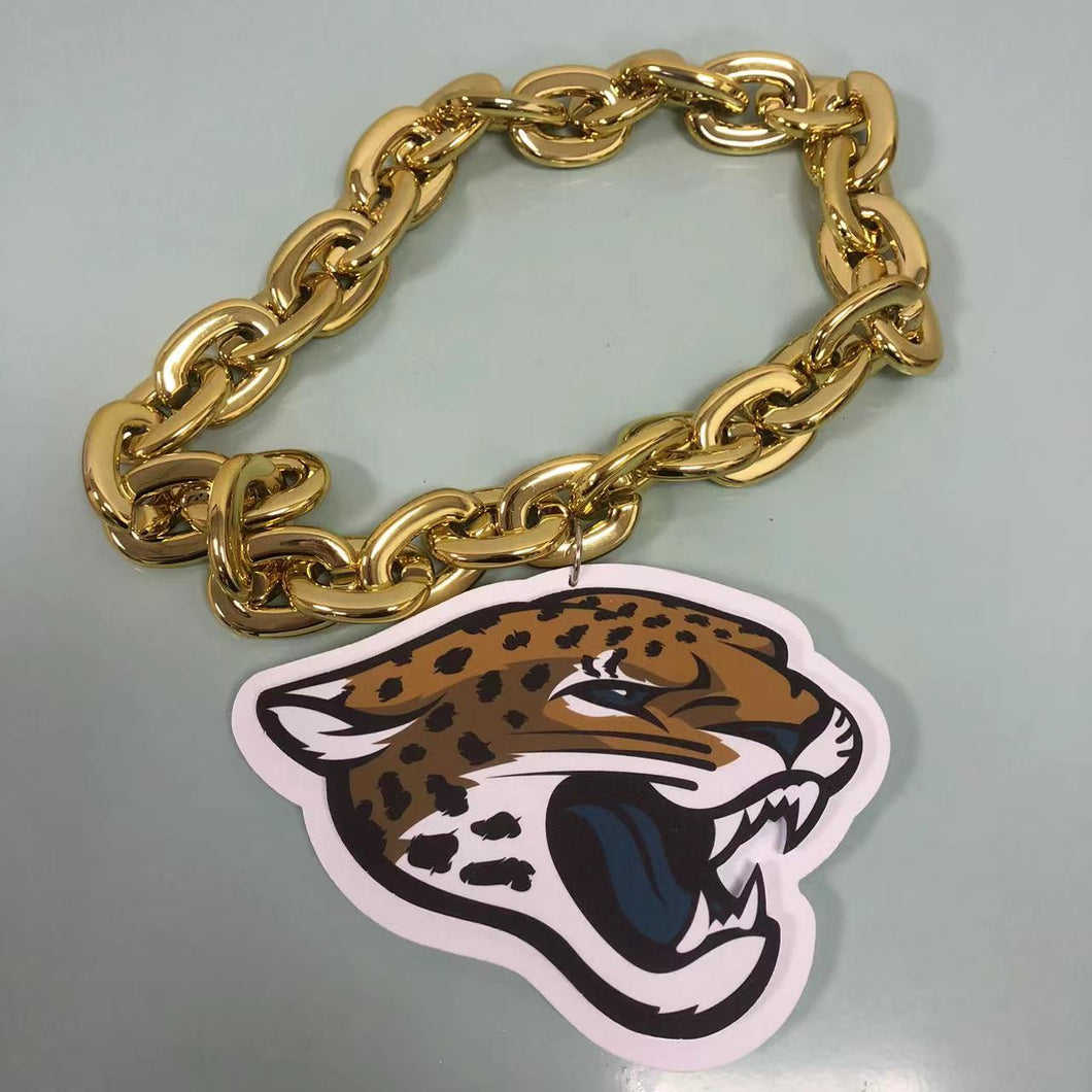 Jacksonville Jaguars 3D foam Fan Chain