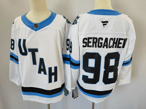 Mikhail Sergachev Utah Hockey Club Official NHL Fanatics Jersey white