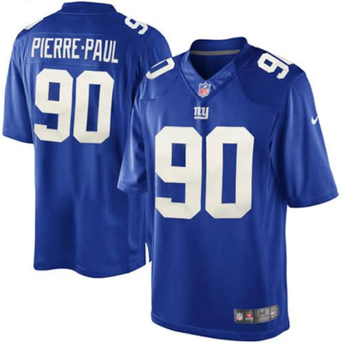 Jason Pierre - Paul  New York Giants Official NFL Nike Jersey blue
