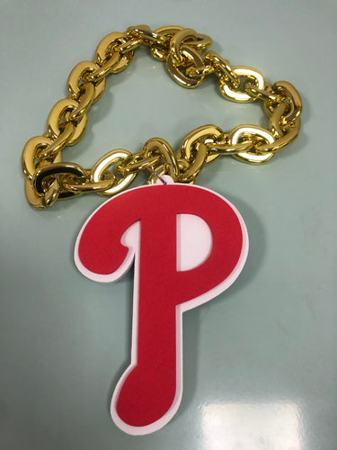 Philadelphia Phillies 3D foam MLB licensed Fan Chain (gold)