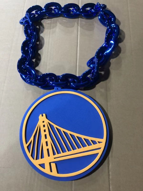 Golden State Warriors 3D foam NBA licensed Fan Chain