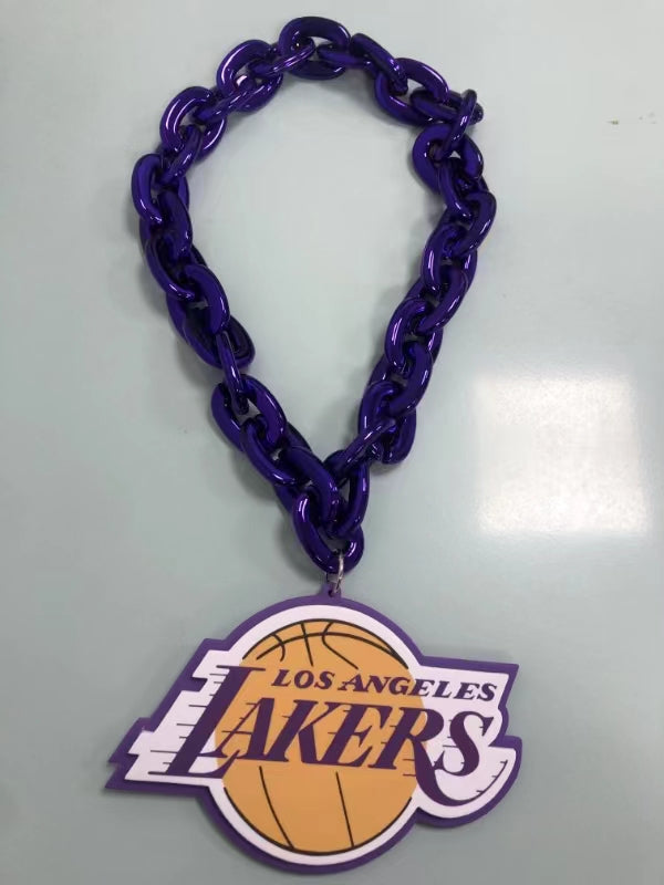 Los Angeles Lakers 3D foam NBA licensed Fan Chain