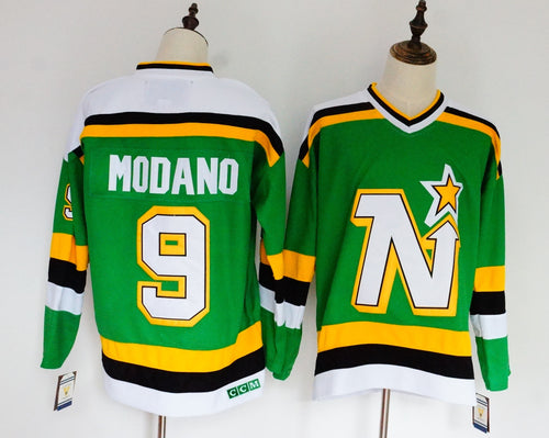 Mike Modano Minnesota North Stars Official NHL CCM Jersey