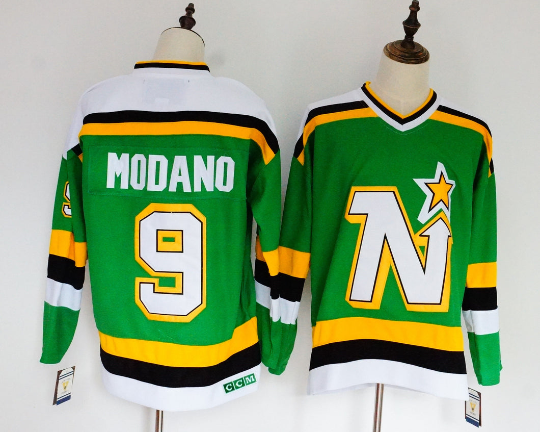 Mike Modano Minnesota North Stars Official NHL CCM Jersey