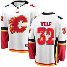 Dustin Wolf Calgary Flames Official NHL Adidas Jersey